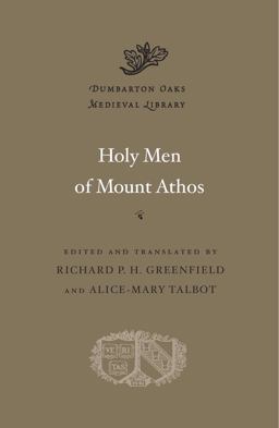 Holy Men of Mount Athos  9780674088764 Front Cover