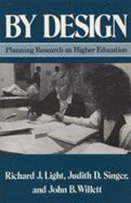 By Design Planning Research on Higher Education  9780674089310 Front Cover