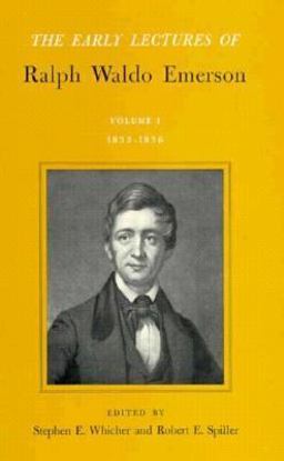 Early Lectures of Ralph Waldo Emerson, Volume I: 1833-1836