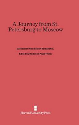 A Journey from St. Petersburg to Moscow