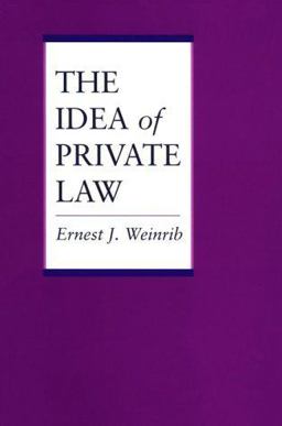 Idea of Private Law  9780674442122 Front Cover