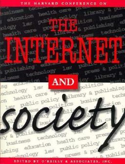 Internet and Society  9780674459311 Front Cover