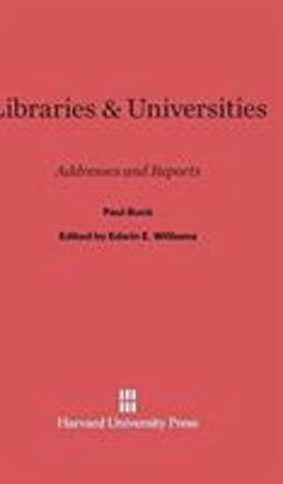 Libraries and Universities