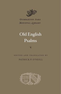 Old English Psalms  9780674504752 Front Cover