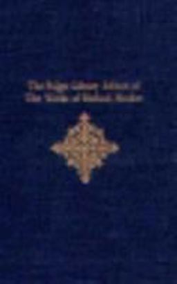 The Folger Library Edition of the Works of Richard Hooker, Volume IV: of the Laws of Ecclesiastical Polity