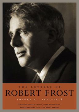 Letters of Robert Frost 1920-1928  9780674726642 Front Cover