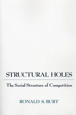 Structural Holes The Social Structure of Competition  9780674843714 Front Cover