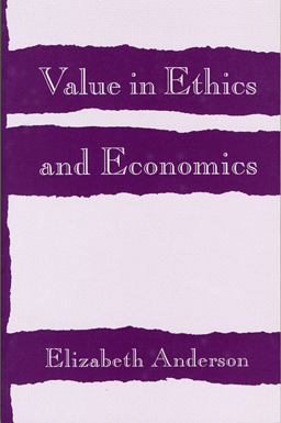 Value in Ethics and Economics  9780674931909 Front Cover