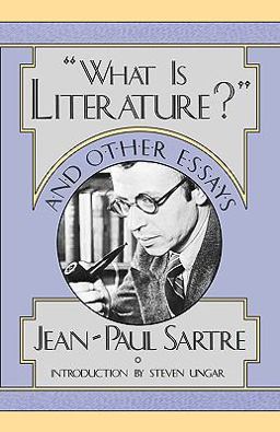 What Is Literature? and Other Essays  9780674950849 Front Cover