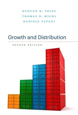Growth and Distribution Second Edition 2nd 9780674986428 Front Cover