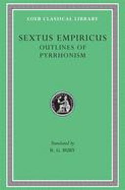 Outlines of Pyrrhonism  9780674993013 Front Cover