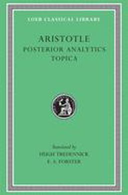 Posterior Analytics. Topica  9780674994300 Front Cover