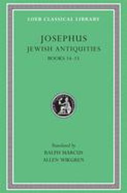 Jewish Antiquities, Volume VI Books 14-15  9780674995383 Front Cover