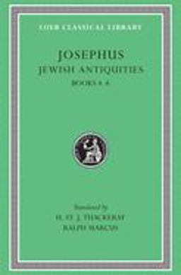 Jewish Antiquities, Volume II Books 4-6  9780674995390 Front Cover