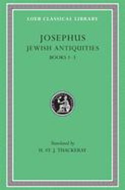 Jewish Antiquities, Volume I Books 1-3  9780674995758 Front Cover