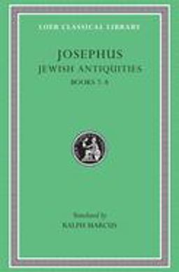 Jewish Antiquities, Volume III Books 7-8  9780674995765 Front Cover