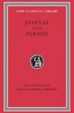 Juvenal and Persius  9780674996120 Front Cover