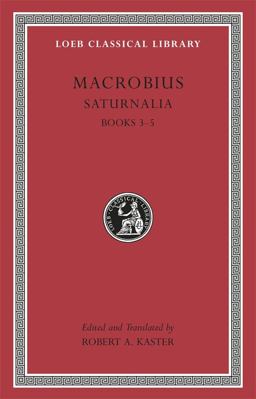 Saturnalia  9780674996717 Front Cover