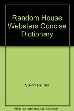 Random House Webster's Concise Dictionary