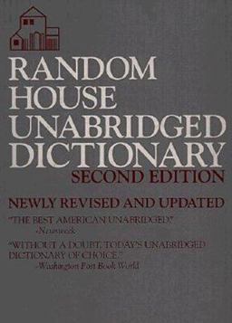 Random House Dictionary Print and Electronic Versions 2nd 9780679429173 Front Cover