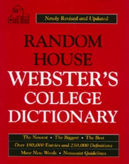 Random House Webster's College Dictionary