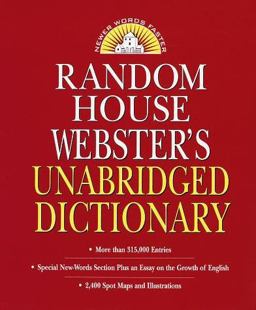 Random House Webster's Unabridged Dictionary