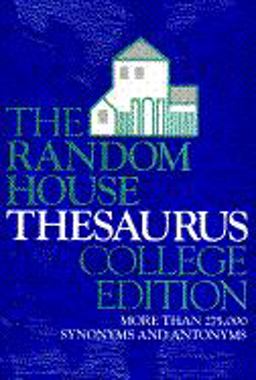 The Random House College Thesaurus