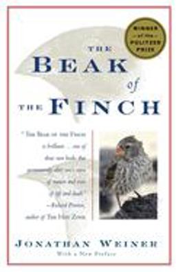 Beak of the Finch A Story of Evolution in Our Time (Pulitzer Prize Winner)  9780679733379 Front Cover