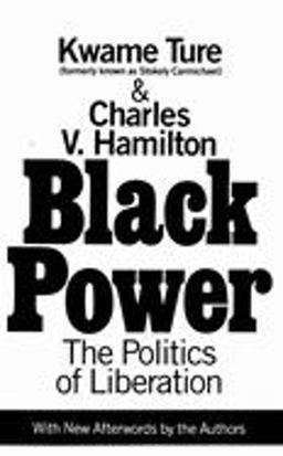 Black Power Politics of Liberation in America  9780679743132 Front Cover