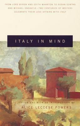 Italy in Mind An Anthology  9780679770237 Front Cover