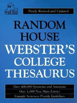 Random House Webster's College Thesaurus