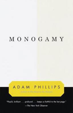 Monogamy  9780679776178 Front Cover