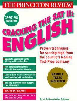 Cracking the Sat II