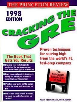 Cracking the GRE 1998