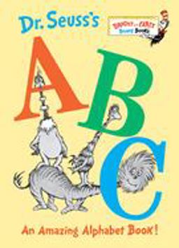 Dr. Seuss's ABC An Amazing Alphabet Book!  9780679882817 Front Cover