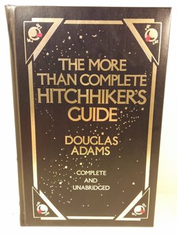 More Than Complete Hitchhiker's Guide Complete and Unabridged  9780681403222 Front Cover