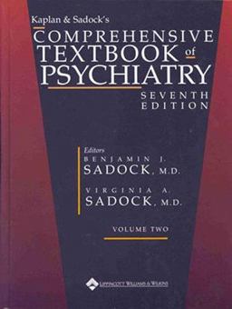 Kaplan and Sadock's Comprehensive Textbook of Psychiatry 7th 9780683301281 Front Cover