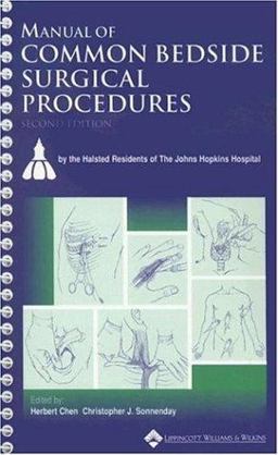 Manual of Common Bedside Surgical Procedures 2nd 9780683307924 Front Cover