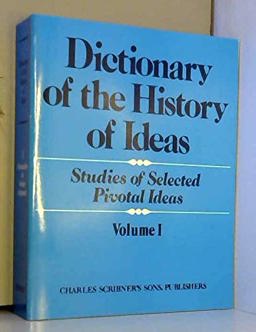 Dictionary of the History of Ideas
