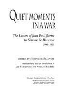 Quiet Moments in a War