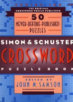 Simon and Schuster Crossword Puzzle Book