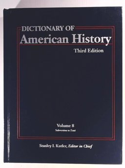 New Dictionary of American History