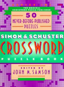 Simon and Schuster Crossword Puzzle Book