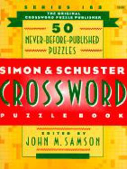 Simon and Schuster Crossword Puzzle Book
