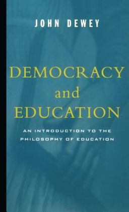 Democracy and Education  9780684836317 Front Cover