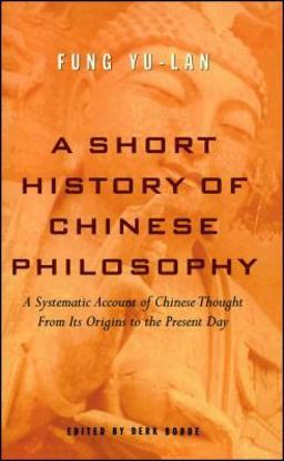 History of Chinese Philosophy  9780684836348 Front Cover