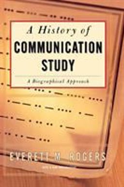 History of Communication Study  9780684840017 Front Cover
