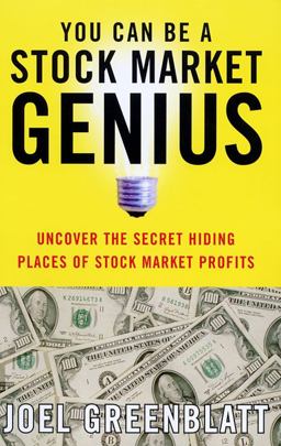 You Can Be a Stock Market Genius Uncover the Secret Hiding Places of Stock Market Profits  9780684840079 Front Cover