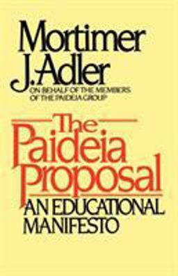 Paideia Proposal  9780684841885 Front Cover