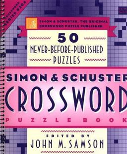 Simon and Schuster Crossword Puzzle Book